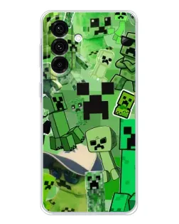 Чехол для Samsung Galaxy A26 5G с картинкой «Криперы Minecraft» Чехол для Samsung Galaxy A26 5G с картинкой «Криперы Minecraft»