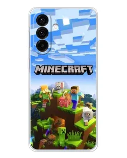 Чехол для Samsung Galaxy A26 5G с картинкой «Minecraft классический мир» Чехол для Samsung Galaxy A26 5G с картинкой «Minecraft классический мир»