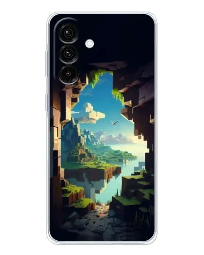 Чехол для Samsung Galaxy A26 5G с картинкой «Вид из пещеры»