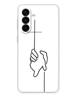 Чехол для Samsung Galaxy A26 5G с картинкой «Рука держит» Чехол для Samsung Galaxy A26 5G с картинкой «Рука держит»