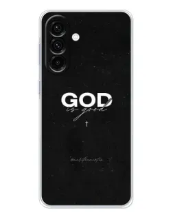 Чехол для Samsung Galaxy A26 5G с картинкой «GOD — Бог над всем»