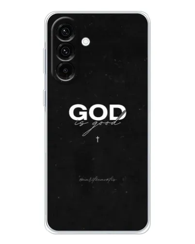 Чехол для Samsung Galaxy A26 5G с картинкой «GOD — Бог над всем»