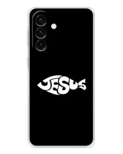 Чехол для Samsung Galaxy A26 5G с картинкой «Рыба Jesus»