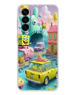 Чехол для Samsung Galaxy A26 5G с картинкой «Монстр-трак приключения»