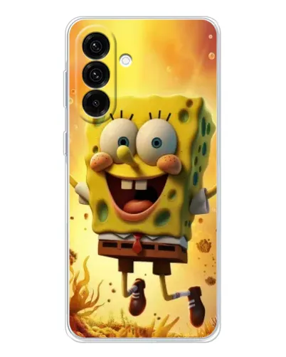 Чохол для Samsung Galaxy A26 5G з картинкою «Губка Боб стрибає» Чохол для Samsung Galaxy A26 5G з картинкою «Губка Боб стрибає»