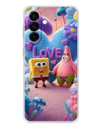 Чехол для Samsung Galaxy A26 5G с картинкой «Губка Боб Патрик»