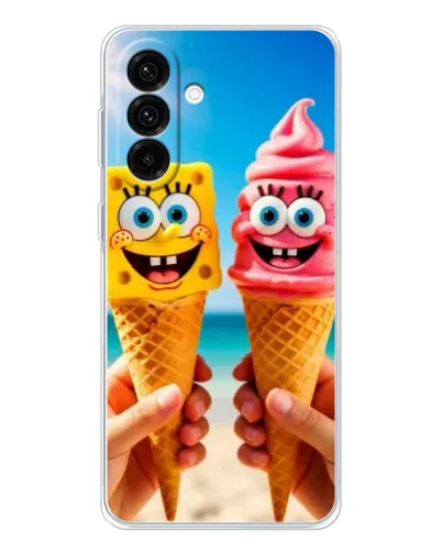 Чохол для Samsung Galaxy A26 5G з картинкою «Спанч Боб морозиво» Чохол для Samsung Galaxy A26 5G з картинкою «Спанч Боб морозиво»