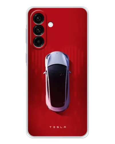Чохол для Samsung Galaxy A26 5G з картинкою «Tesla Top View»