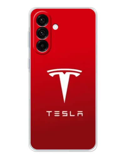 Чохол для Samsung Galaxy A26 5G з картинкою «Tesla Red Classic»