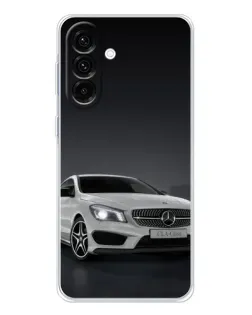 Чохол для Samsung Galaxy A26 5G з картинкою «Mercedes AMG GT Silver»