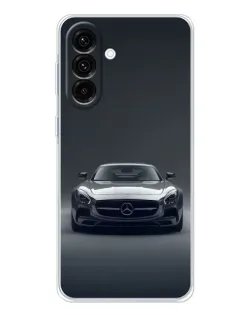 Чохол для Samsung Galaxy A26 5G з картинкою «Mercedes на чорному»