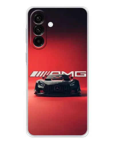 Чохол для Samsung Galaxy A26 5G з картинкою «Mercedes AMG — червона лінія»