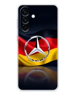 Чохол для Samsung Galaxy A26 5G з картинкою «Mercedes — прапор Німеччини»