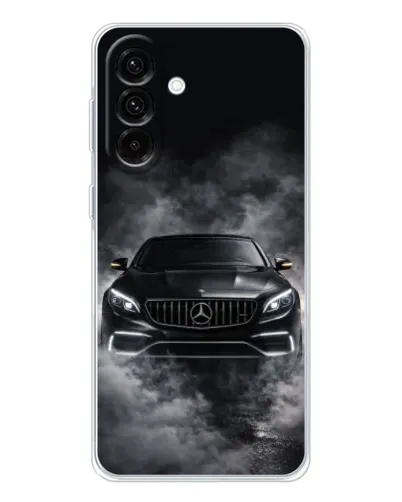 Чохол для Samsung Galaxy A26 5G з картинкою «Mercedes у диму»