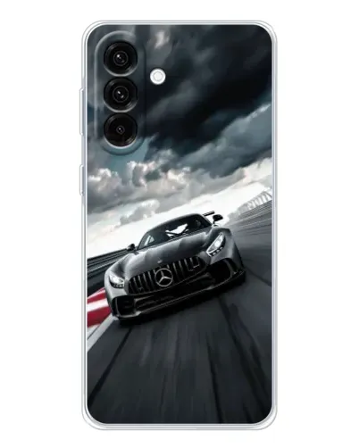 Чохол для Samsung Galaxy A26 5G з картинкою «Гоночний Mercedes AMG»