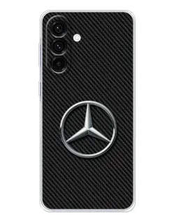 Чохол для Samsung Galaxy A26 5G з картинкою «Карбоновий Mercedes стиль»