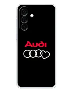 Чохол для Samsung Galaxy A26 5G з картинкою «Логотип Audi Heart»