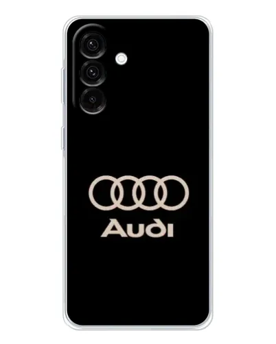 Чохол для Samsung Galaxy A26 5G з картинкою «Audi — золотий логотип»