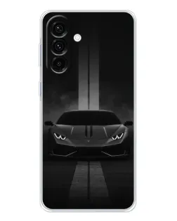 Чохол для Samsung Galaxy A26 5G з картинкою «Lamborghini симетрія доріг»