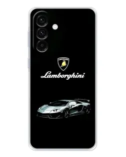 Чохол для Samsung Galaxy A26 5G з картинкою «Логотип Lamborghini класика»