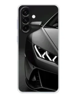 Чохол для Samsung Galaxy A26 5G з картинкою «Lamborghini фари деталізація»