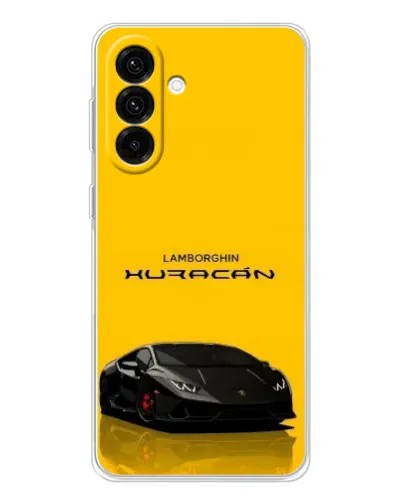 Чохол для Samsung Galaxy A26 5G з картинкою «Lamborghini Huracan чорний»