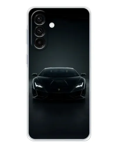 Чохол для Samsung Galaxy A26 5G з картинкою «Чорний Lamborghini Aventador»