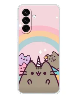 Чехол для Samsung Galaxy A26 5G с картинкой «Единорог Pusheen»