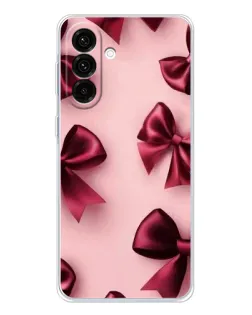 Чехол для Samsung Galaxy A26 5G с картинкой «Бордовый атлас»