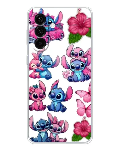 Чохол для Samsung Galaxy A26 5G з картинкою «Стікери Stitch та Angel»