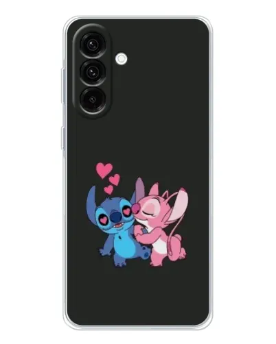 Чохол для Samsung Galaxy A26 5G з картинкою «Анжел цілує Стіча»