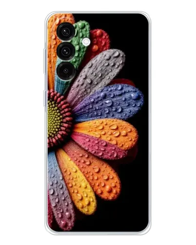 Чехол для Samsung Galaxy A26 5G с картинкой «Радужный цветок»
