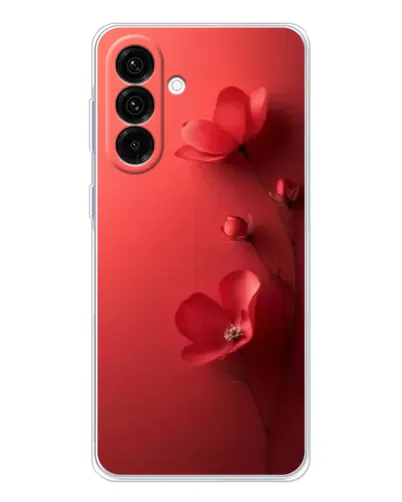 Чехол для Samsung Galaxy A26 5G с картинкой «Маковые соцветия»