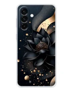Чехол для Samsung Galaxy A26 5G с картинкой «Черный лотос»