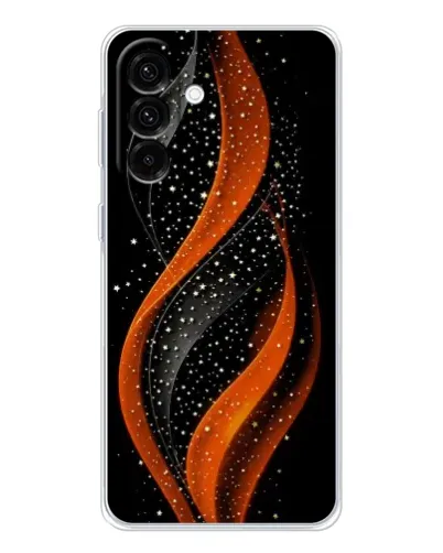 Чехол для Samsung Galaxy A26 5G с картинкой «Огненная звездная волна»