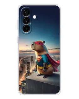 Чехол для Samsung Galaxy A26 5G с картинкой «Капи-мен супергерой» Чехол для Samsung Galaxy A26 5G с картинкой «Капи-мен супергерой»