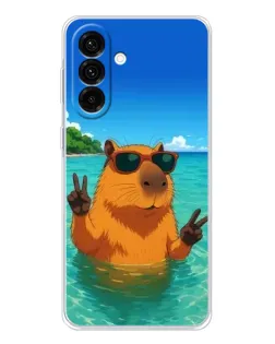 Чехол для Samsung Galaxy A26 5G с картинкой «Морская капибара» Чехол для Samsung Galaxy A26 5G с картинкой «Морская капибара»