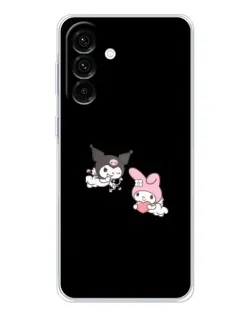 Чехол для Samsung Galaxy A27 с картинкой «My Melody и Kuromi»