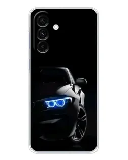 Чехол для Samsung Galaxy A27 с картинкой «BMW — ночной взгляд» Чехол для Samsung Galaxy A27 с картинкой «BMW — ночной взгляд»