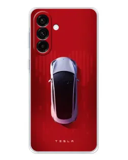 Чехол для Samsung Galaxy A27 с картинкой «Tesla Top View» Чехол для Samsung Galaxy A27 с картинкой «Tesla Top View»