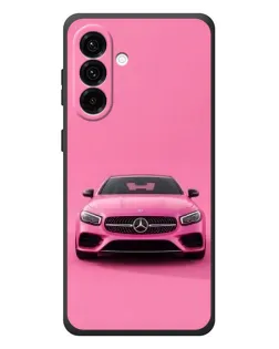 Чохол для Samsung Galaxy A27 з картинкою «Рожевий Mercedes AMG»