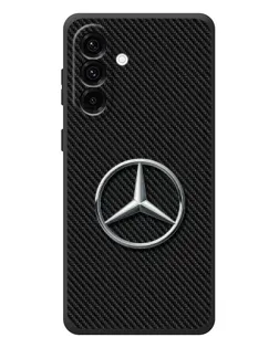 Чохол для Samsung Galaxy A27 з картинкою «Карбоновий Mercedes стиль»