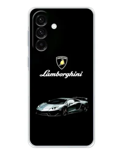 Чехол для Samsung Galaxy A27 с картинкой «Логотип Lamborghini классика»
