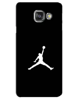Чехол для Samsung Galaxy A3 2016 (A3100, A310F) с картинкой «Jordan Silhouette»