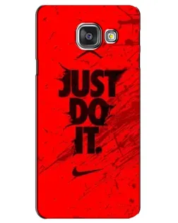 Чехол для Samsung Galaxy A3 2016 (A3100, A310F) с картинкой «Nike Just Do It»