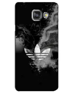 Чехол для Samsung Galaxy A3 2016 (A3100, A310F) с картинкой «Абстрактный дым Adidas»