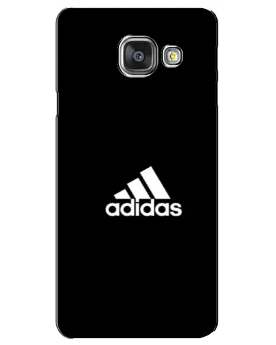 Чехол для Samsung Galaxy A3 2016 (A3100, A310F) с картинкой «Черная классика Adidas»