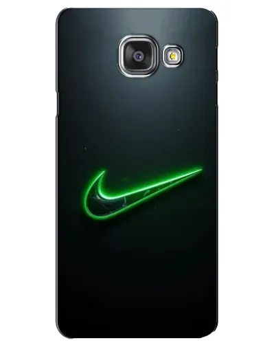 Чехол для Samsung Galaxy A3 2016 (A3100, A310F) с картинкой «Неоновый контур Nike»