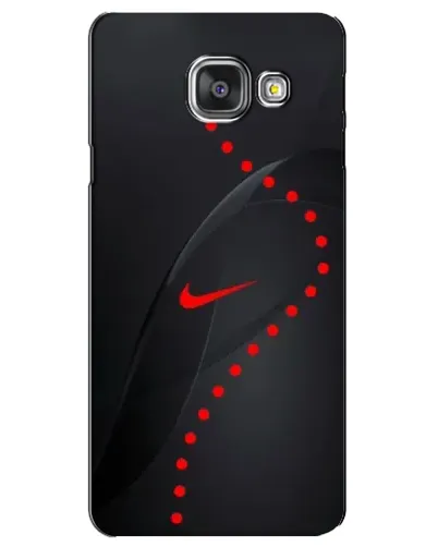 Чехол для Samsung Galaxy A3 2016 (A3100, A310F) с картинкой «Абстрактный дизайн Nike»