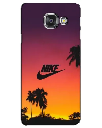 Чехол для Samsung Galaxy A3 2016 (A3100, A310F) с картинкой «Nike на закате солнца»